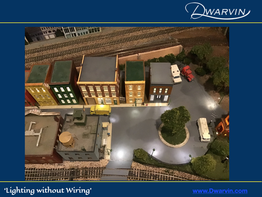 How to Size and Space Out Lights on a Model Train Layout