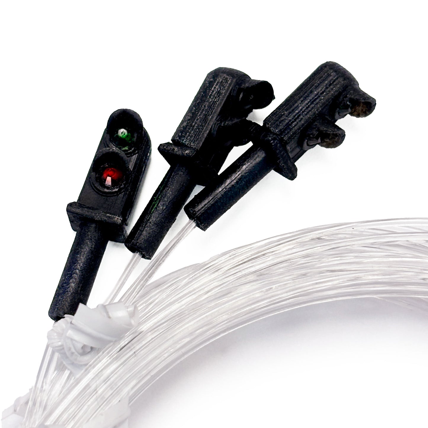 N Turnout Signals Kit - Snap Twin Coil 3 Wire - Dwarf Signals