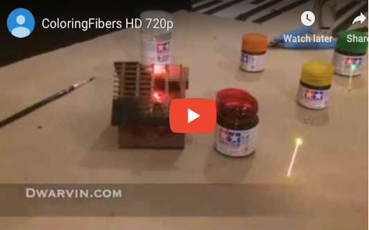Changing fiber color in 5 seconds