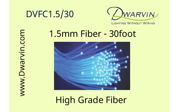 1.5mm End Glow Fiber Optic Cable