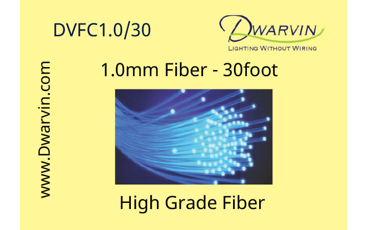 1.0mm End Glow Fiber Optic Cable