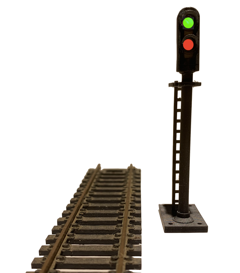 HO Integrated Tall Block Signal Kit using Lamplighter® DFL