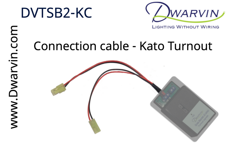 N Turnout Signals kit - Snap Bipolar 2 Wire - Dwarf Signals