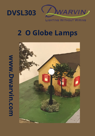 O Scale Globe Lamps (DVSL303)